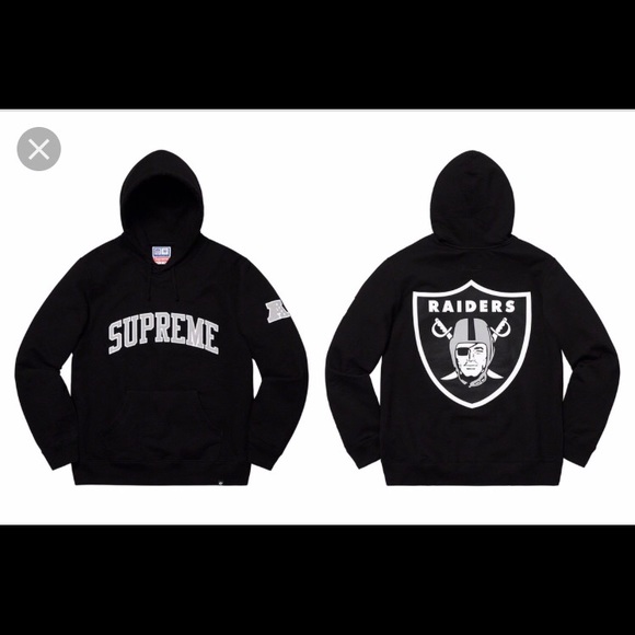 supreme raiders sweatshirt